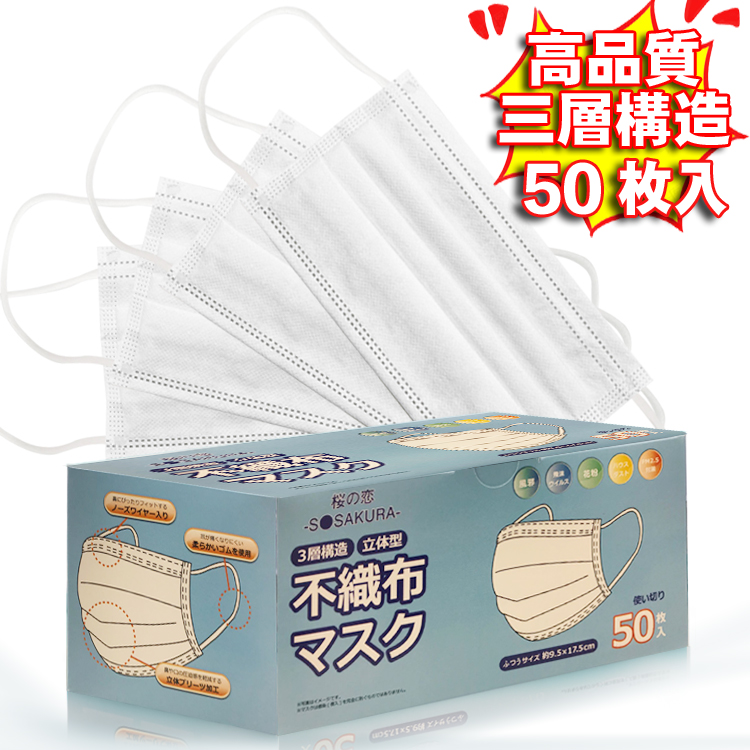 不織布マスク　HP-6.9日分
